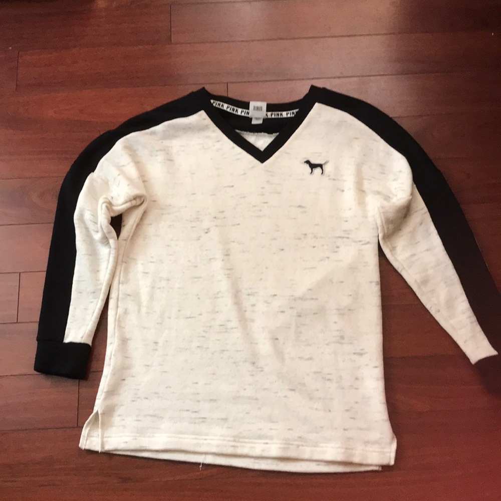 Victoria’s Secret pink sweatshirt